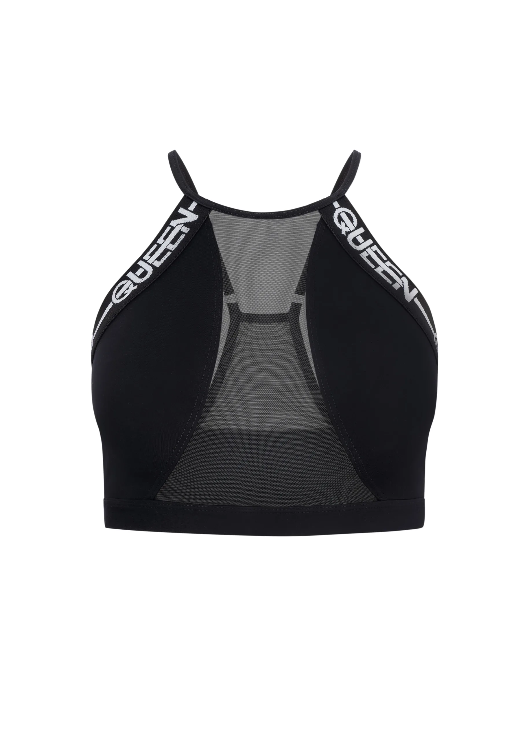 Queen Wear | magical1 М’який топ з сіткою – MAGICAL QUEEN – Чорний ➤ купити в Queen Wear: ціна, фото | magical1