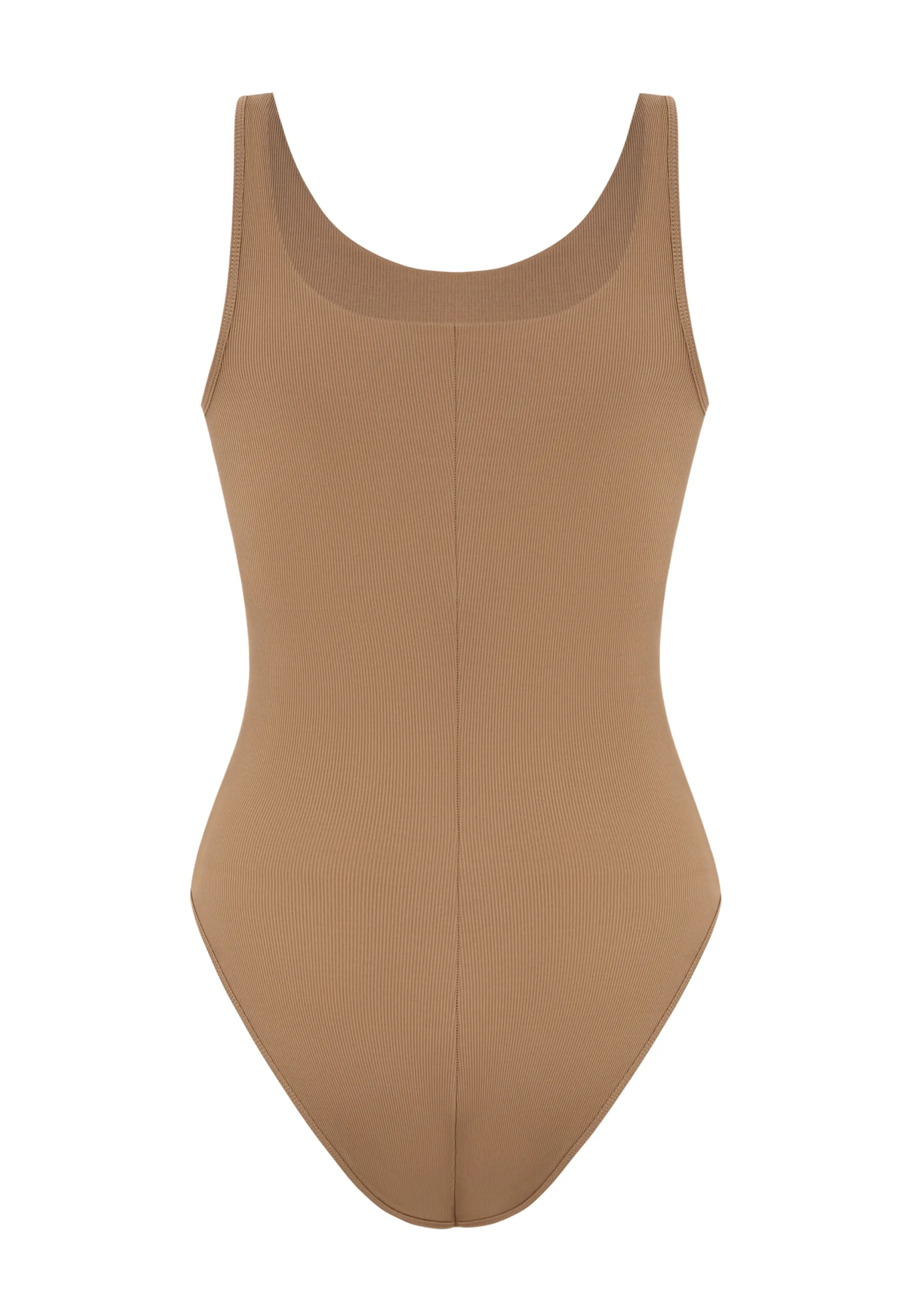 Queen Wear | 12 Basic Bodysuit – FEMINA – Caramel | Queen Wear | 12