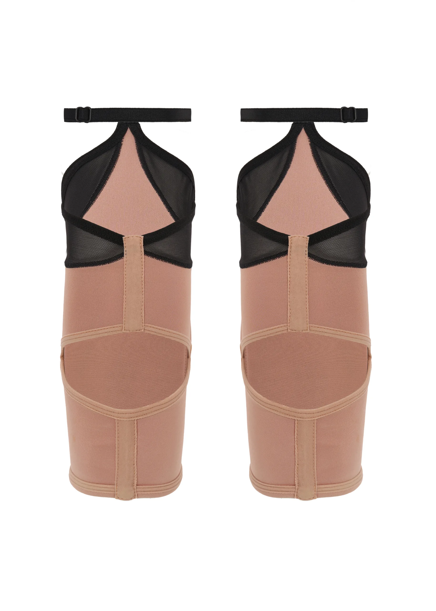 Queen Wear | 23 Knee Pads with Mesh – FIRE TOUCH – Latte | Queen Wear | 23
