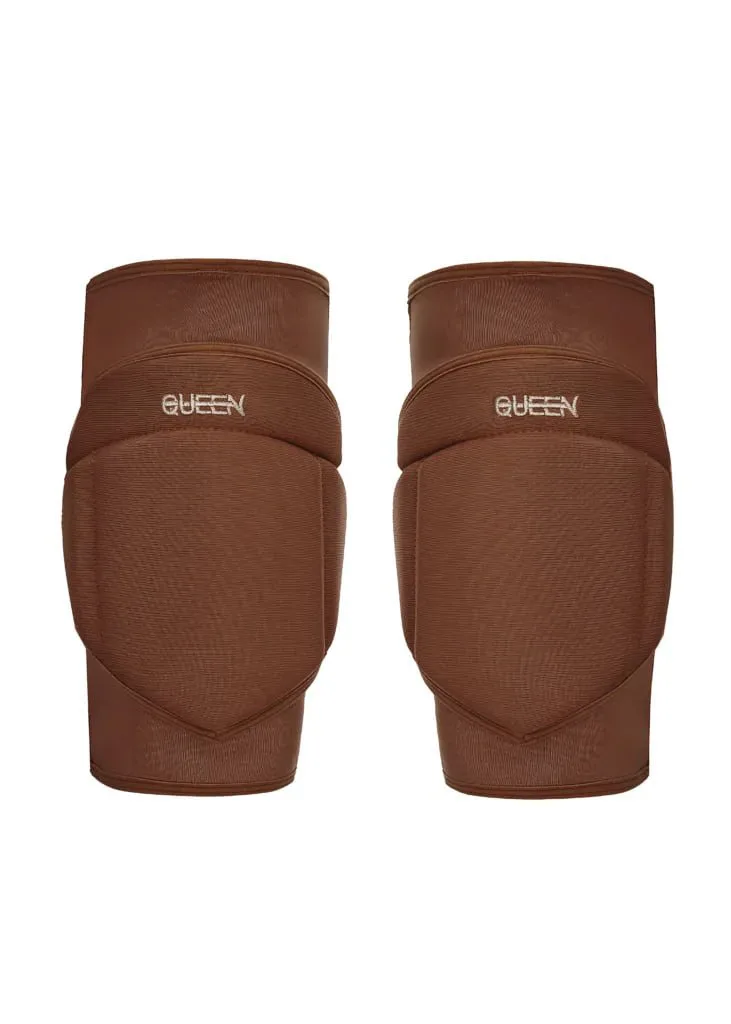 Queen Wear | IMG_4293 Grippy Knee Pads – PRO 4 – Cacao | Queen Wear | IMG_4293
