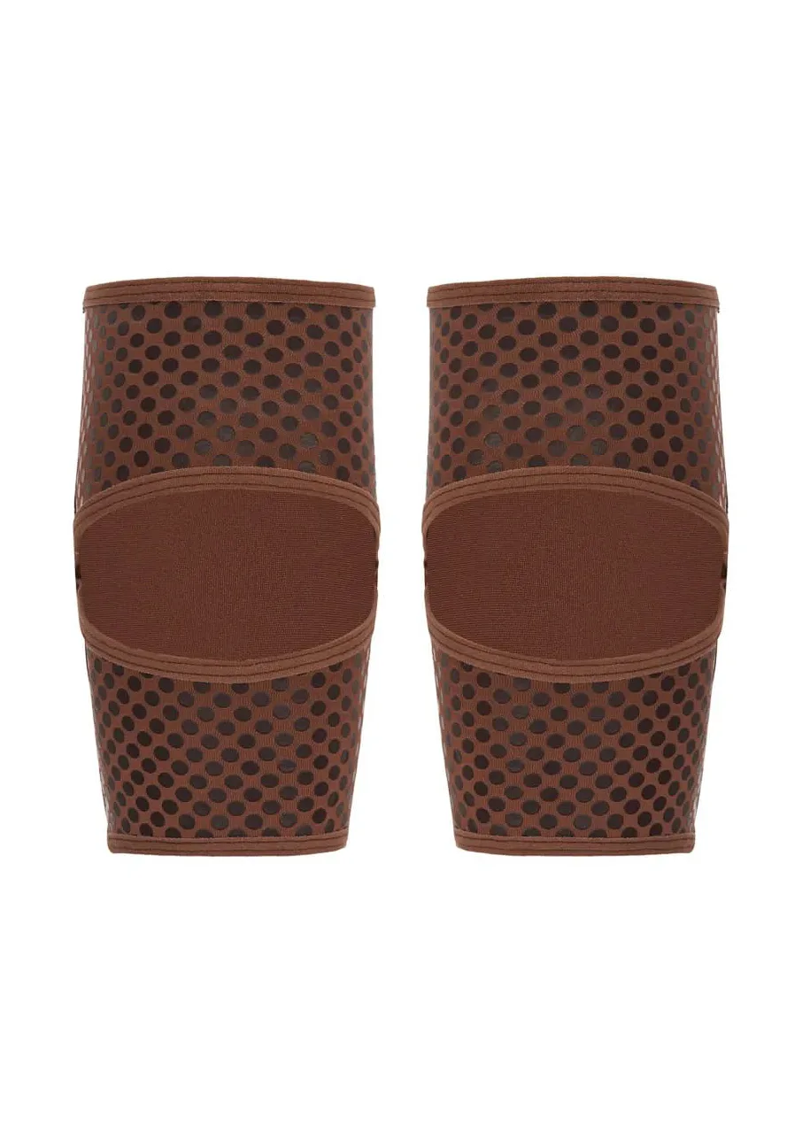 Queen Wear | IMG_4295 Grippy Knee Pads – PRO 4 – Cacao | Queen Wear | IMG_4295