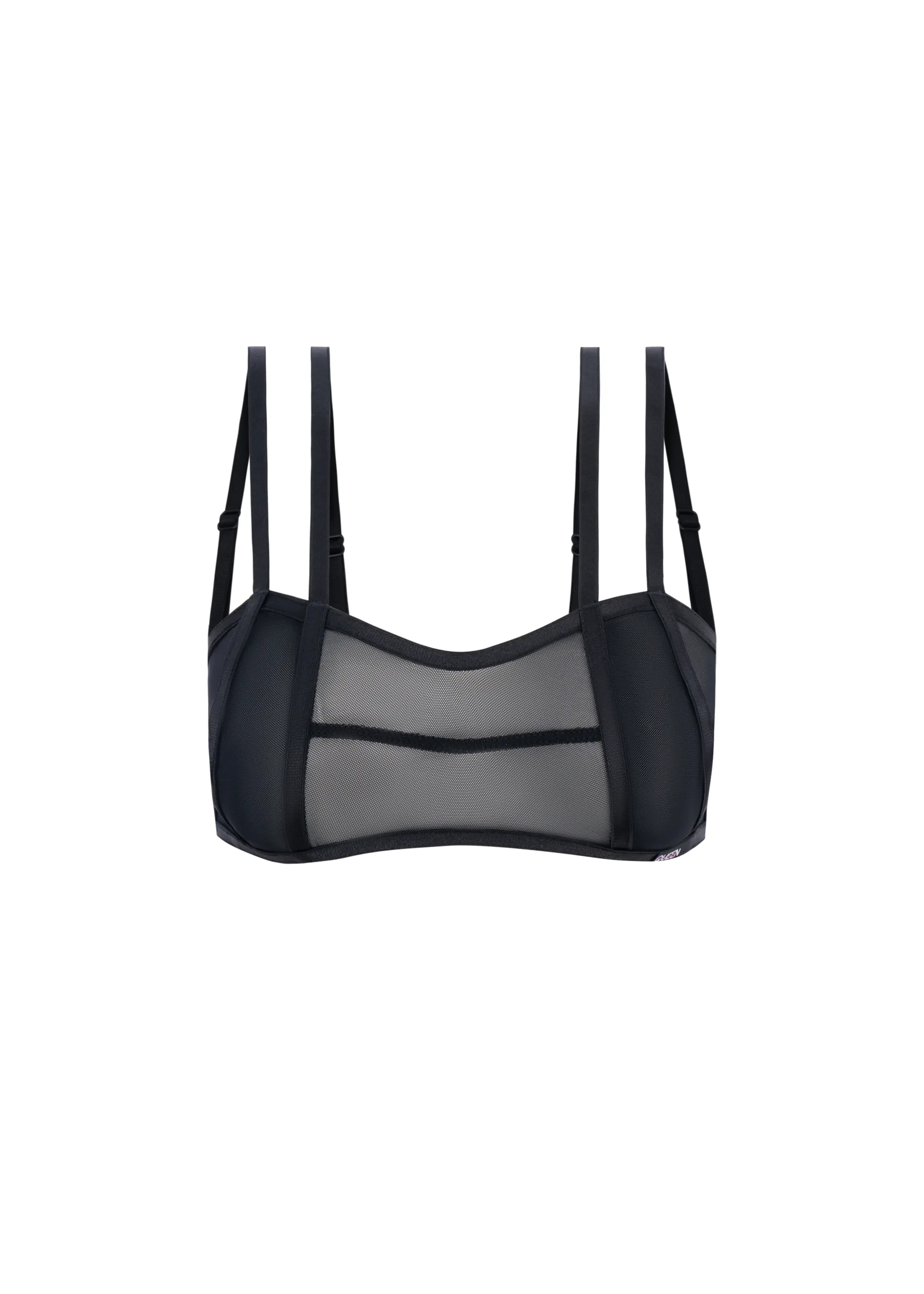 Queen Wear | 4 4 Adjustable Top with Mesh – OVULATION – Black | Queen Wear | 4 4