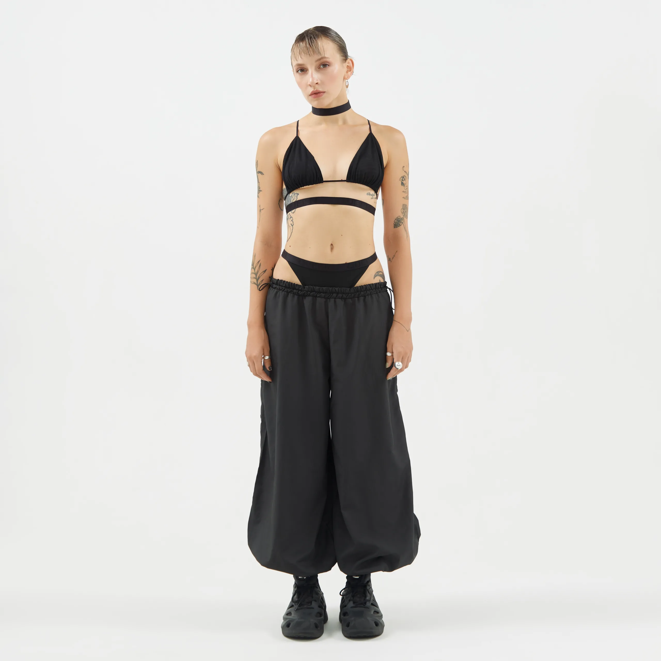 Queen Wear | 1 1 scaled - Pants - Cargo 2 Cargo Pants – STRING PLAY – Black | Queen Wear | 1 1 scaled - Pants - Cargo 2
