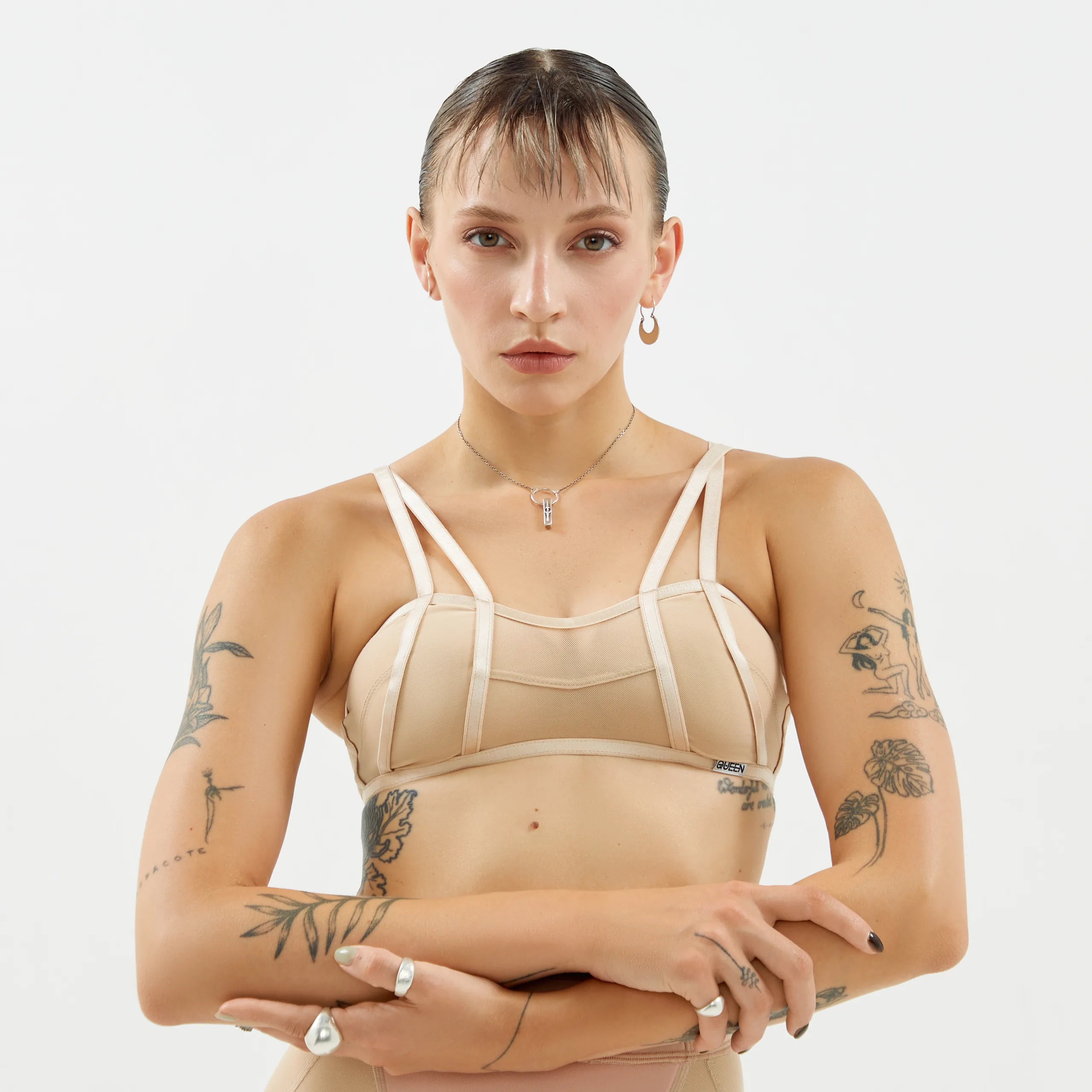 Queen Wear | 1 6 scaled - Adjustable Top with Mesh – OVULATION – Caramel Adjustable Top with Mesh – OVULATION – Caramel | Queen Wear | 1 6 scaled - Adjustable Top with Mesh – OVULATION – Caramel
