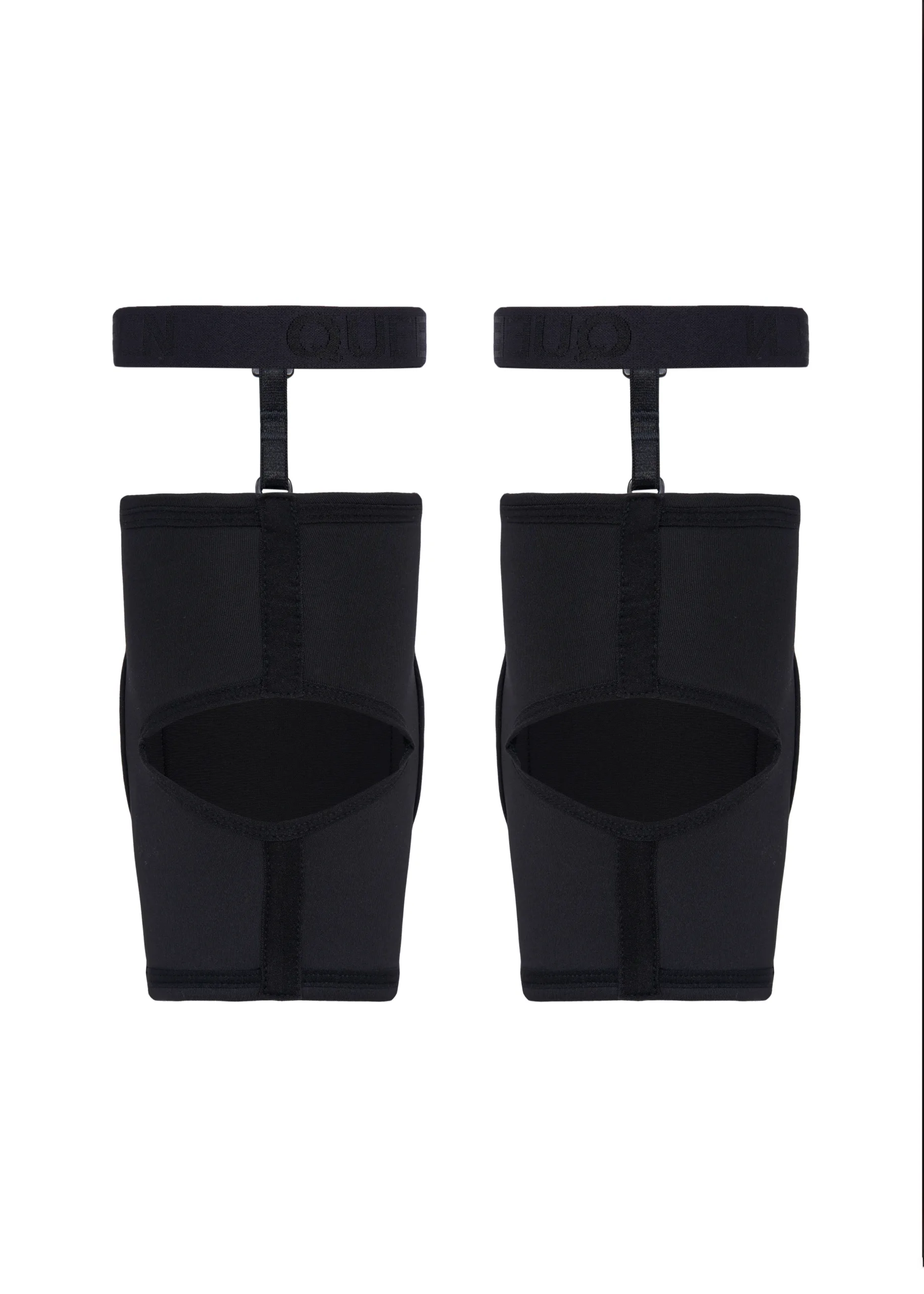 Queen Wear | 7 Removable Garters for Knee Pads – Black | Queen Wear | 7