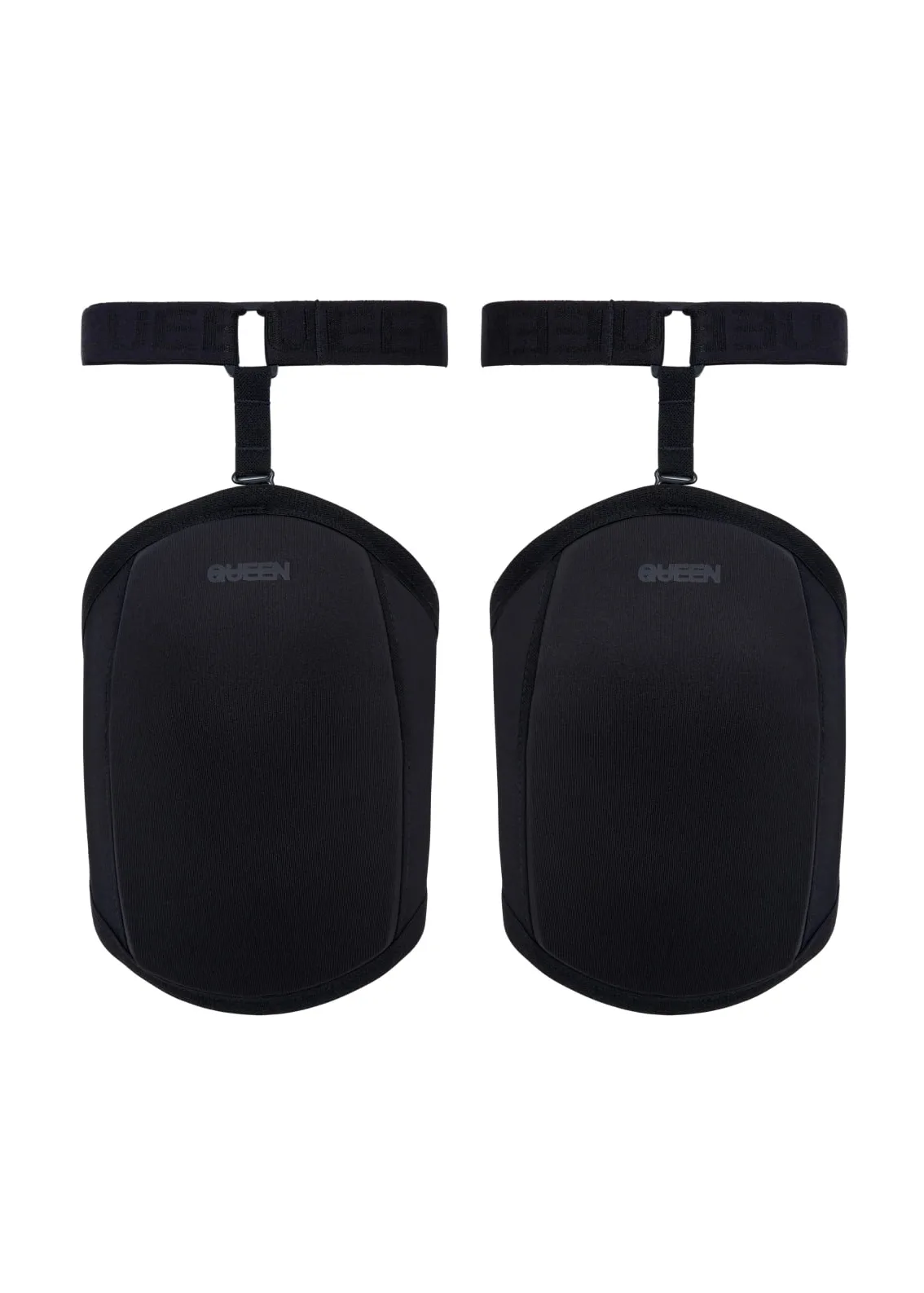 Queen Wear | IMG_4892 Knee Pads with Garter – DODO – Black | Queen Wear | IMG_4892