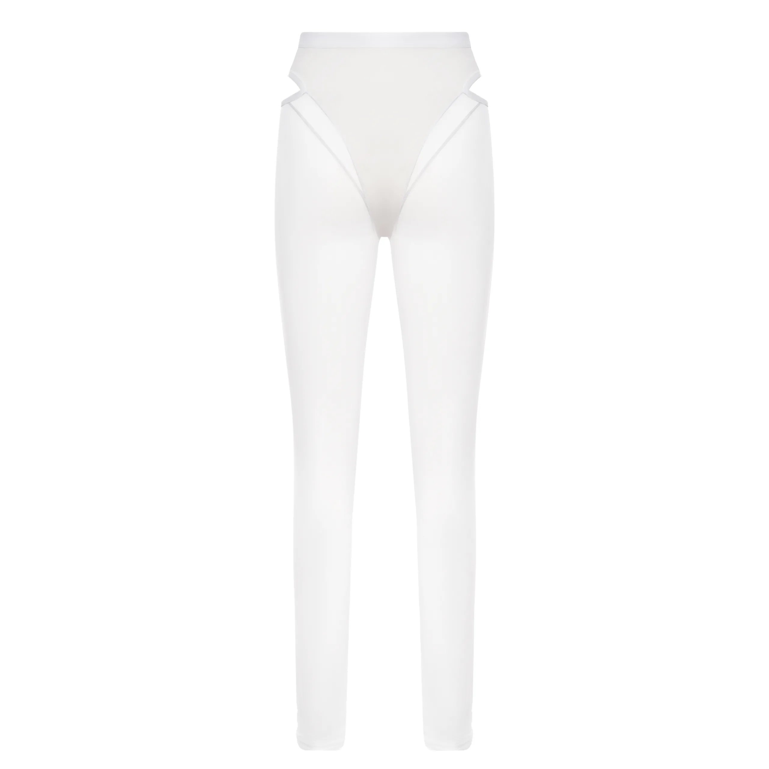 Queen Wear | 38 scaled - Легінси з сітки – CANDY – Білі Mesh Leggins – CANDY – Ice White | Queen Wear | 38 scaled - Легінси з сітки – CANDY – Білі