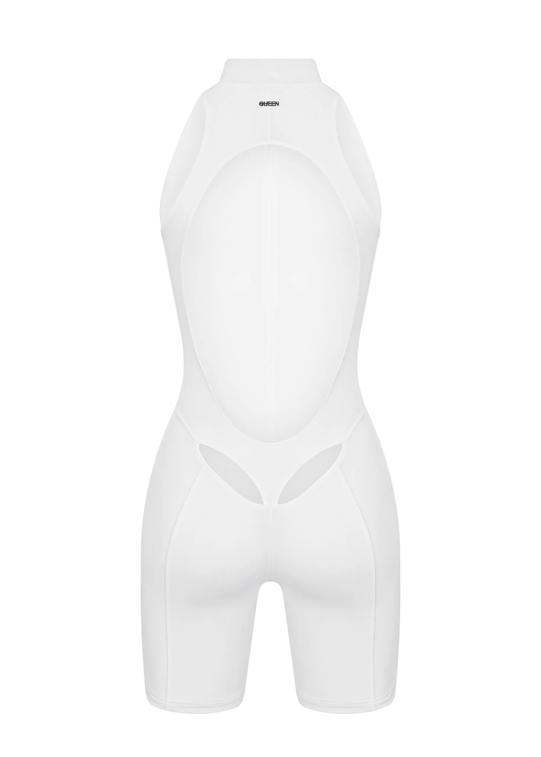 Queen Wear | 13 Jumpsuit Core in White | Queen Wear | 13