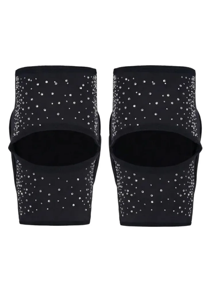 Queen Wear | IMG_4966 Knee Pads – SLEEK PRO 4 – Black Total Shine | Queen Wear | IMG_4966