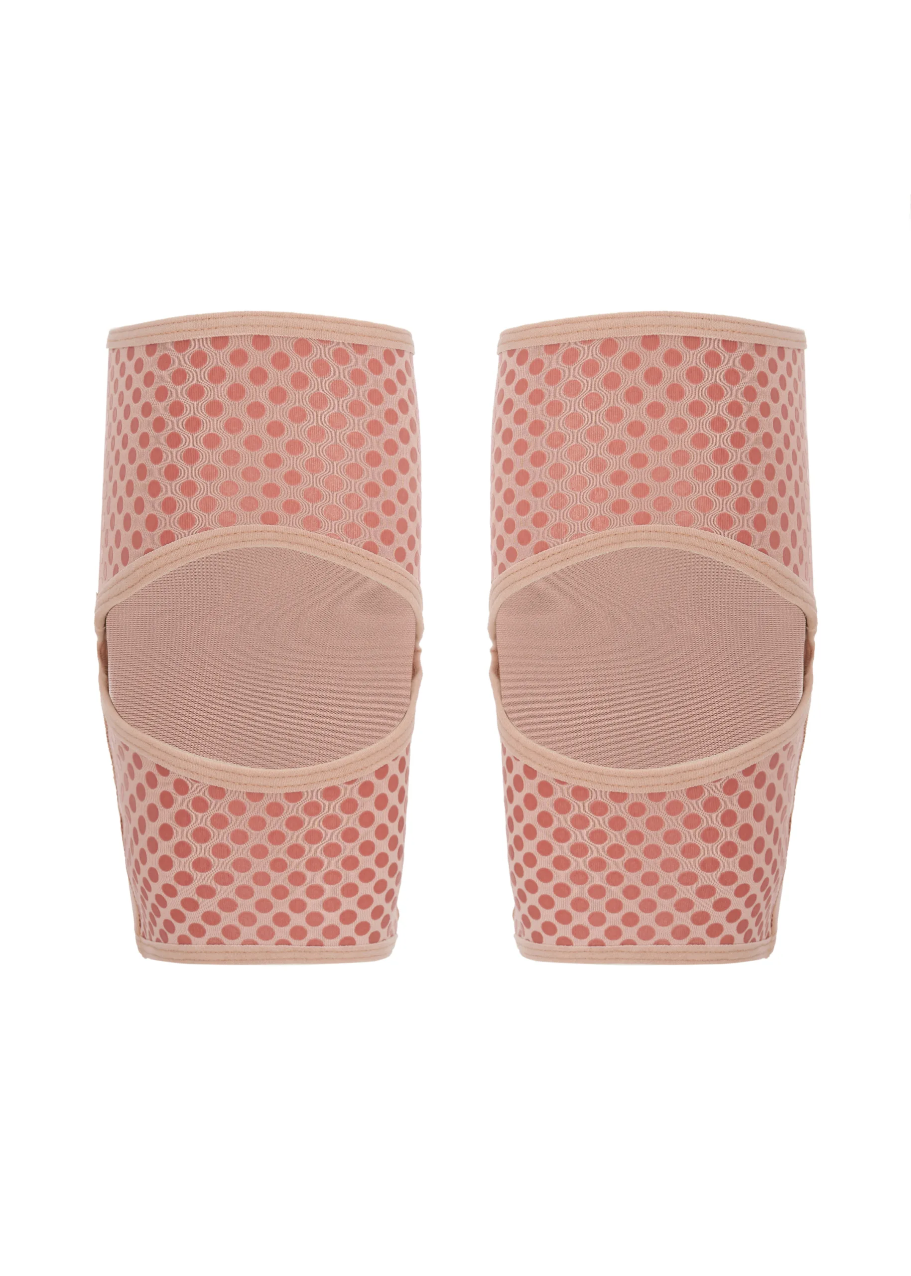 Queen Wear | 2 Grippy Knee Pads – PRO 4 – Latte Shine | Queen Wear | 2